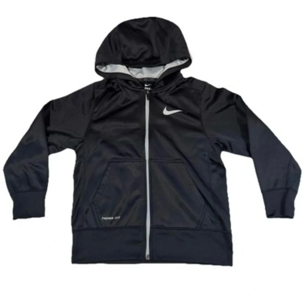 Nike Black Full-Zip Therma-Fit Hoodie